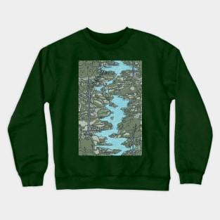 A River Runs Through it Crewneck Sweatshirt